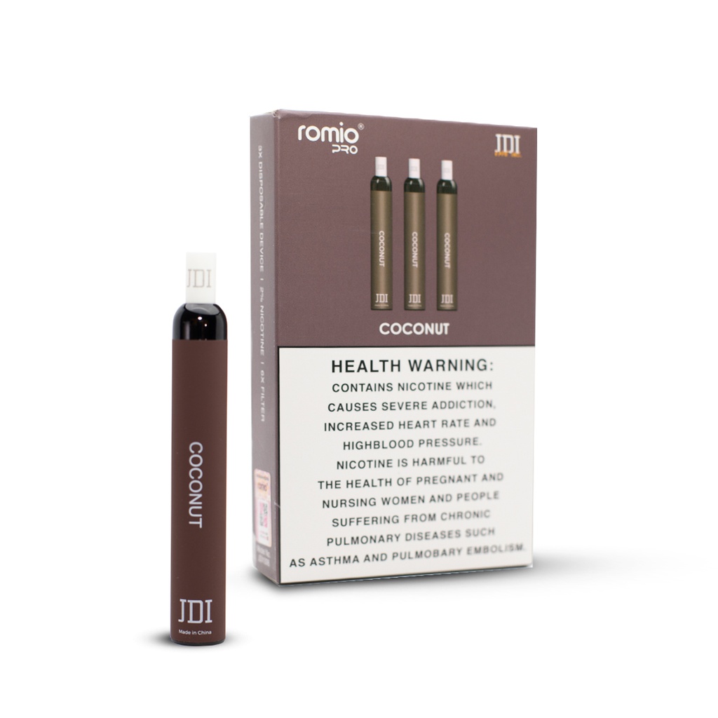 JDI ROMIO PRO DISP. COCONUT Kuwait Vape Center