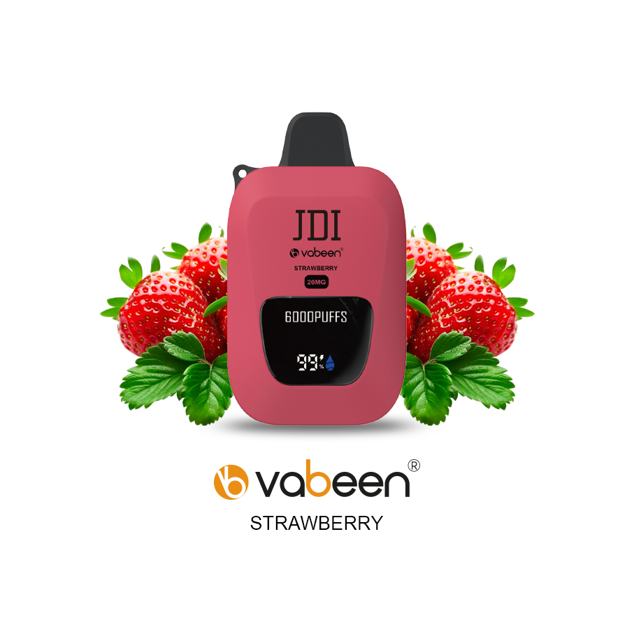 JDI VABEEN-6000PUFF-20MG-STRAWBERRY
