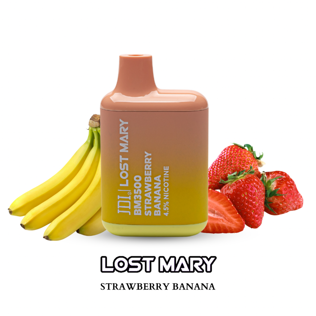 LOST MARY 45MG BM3500 - STRAWBERRY BANANA 