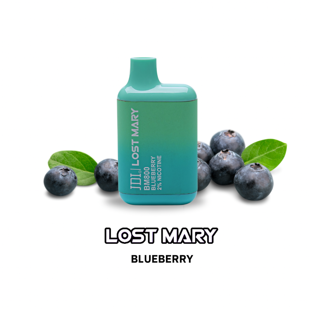 JDI LOST MARY BM-800PUFF-20MG-BLUEBERRY