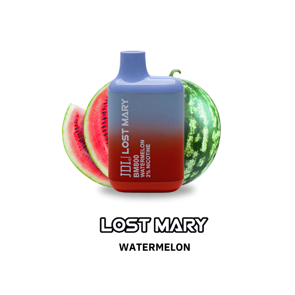 JDI LOST MARY BM-800PUFF-20MG-WATERMELON