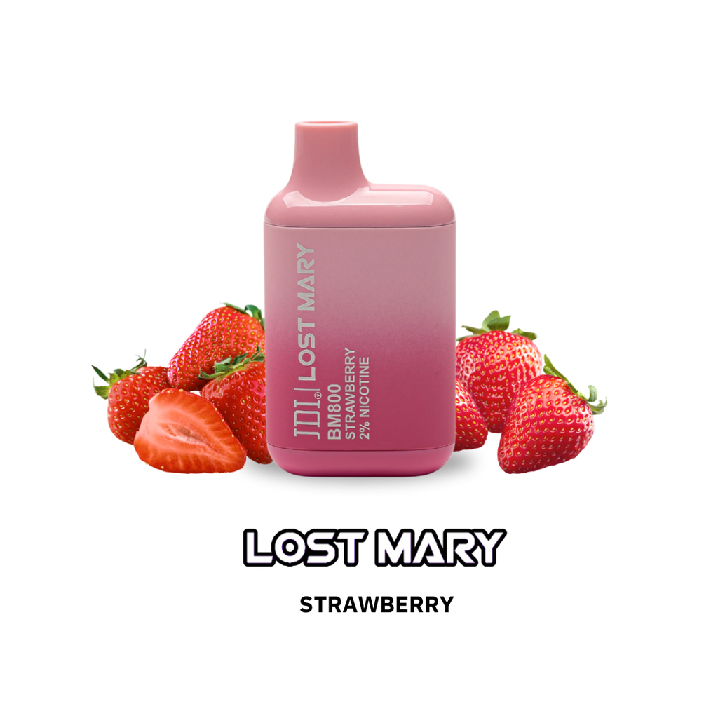 JDI LOST MARY BM-800PUFF-20MG-STRAWBERRY
