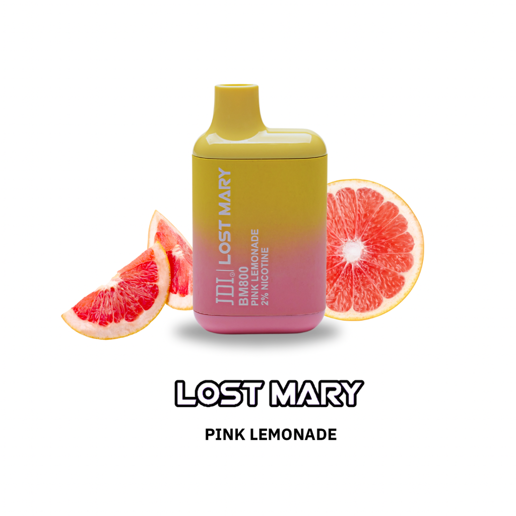 JDI LOST MARY BM-800PUFF-20MG-PINK LEMONADA