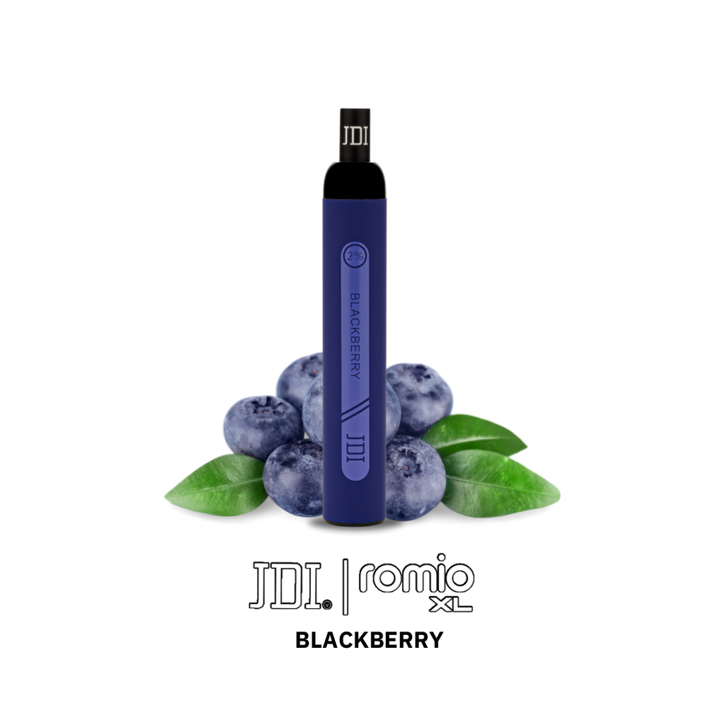 JDI ROMIO XL-800PUFF-20MG-BLACKBERRY