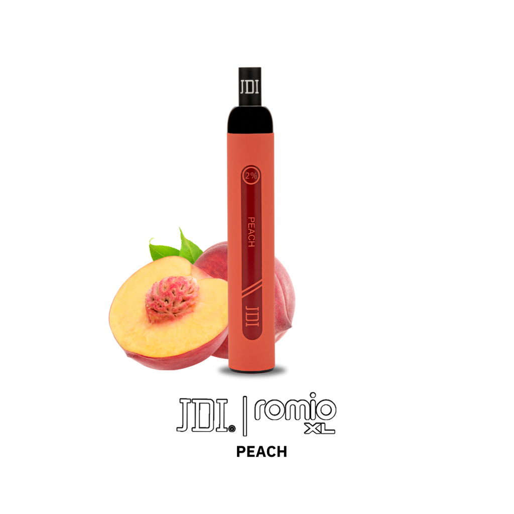 JDI ROMIO XL-800PUFF-20MG-PEACH