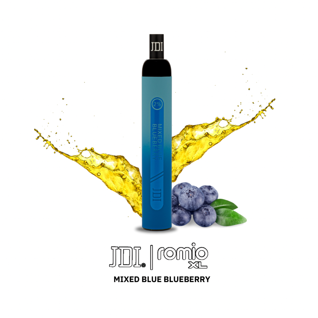 JDI ROMIO XL-800PUFF-20MG-MIXED BLUE BLUEBERRY