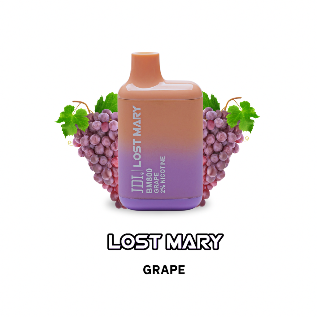 JDI LOST MARY BM-800PUFF-20MG-GRAPE