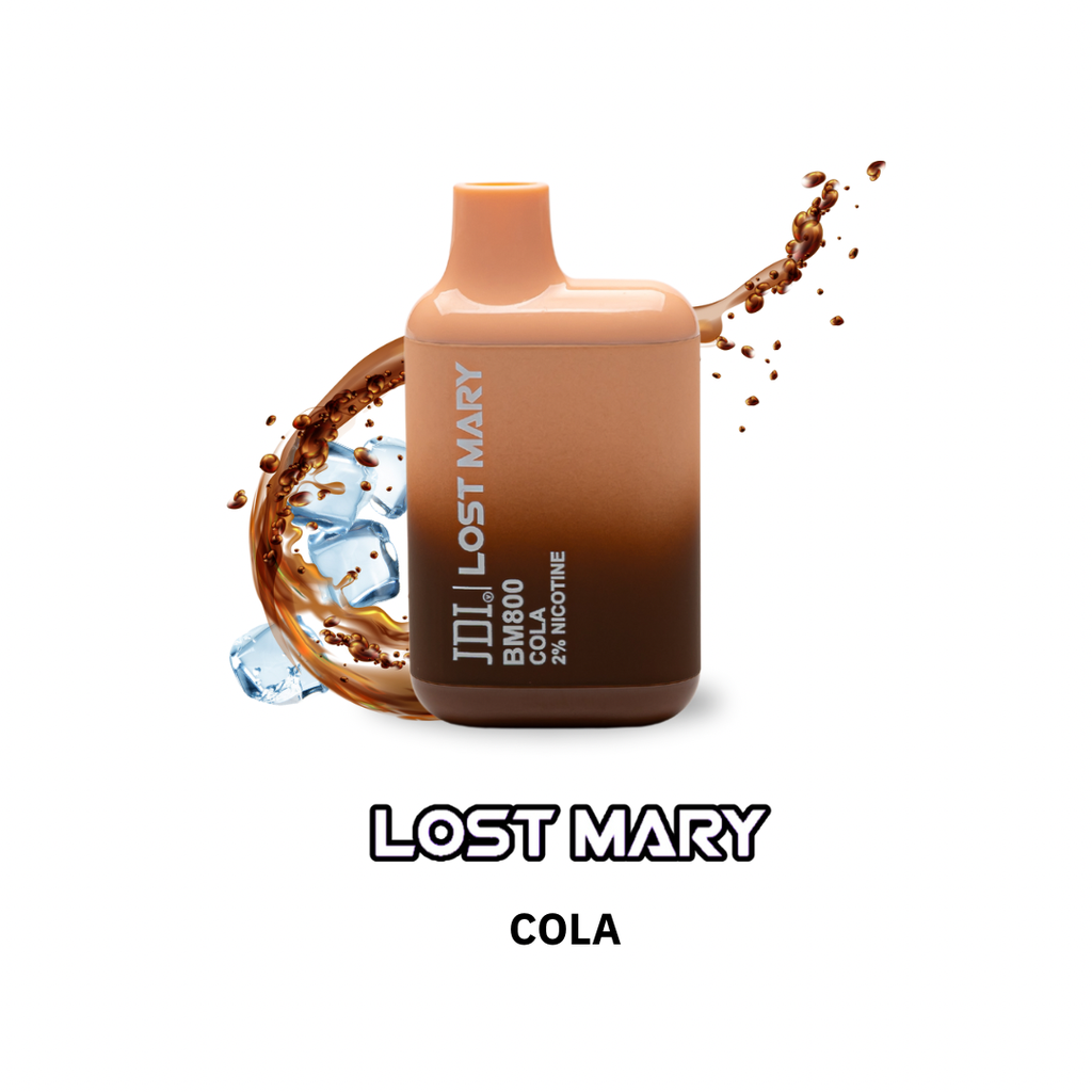 JDI LOST MARY BM-800PUFF-20MG-COLA