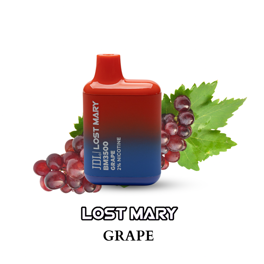 JDI LOST MARY BM-3500PUFF-20MG-SAKURA GRAPE