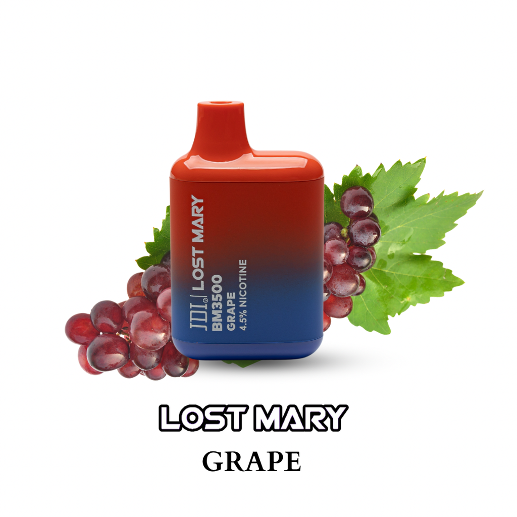 JDI LOST MARY BM-3500PUFF-45MG-SAKURA GRAPE