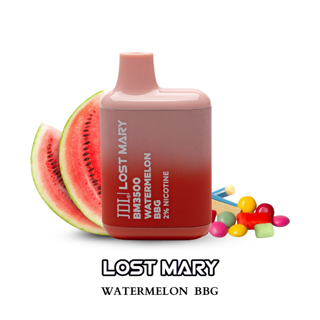 JDI LOST MARY BM-3500PUFF-20MG-WATERMELON BBG
