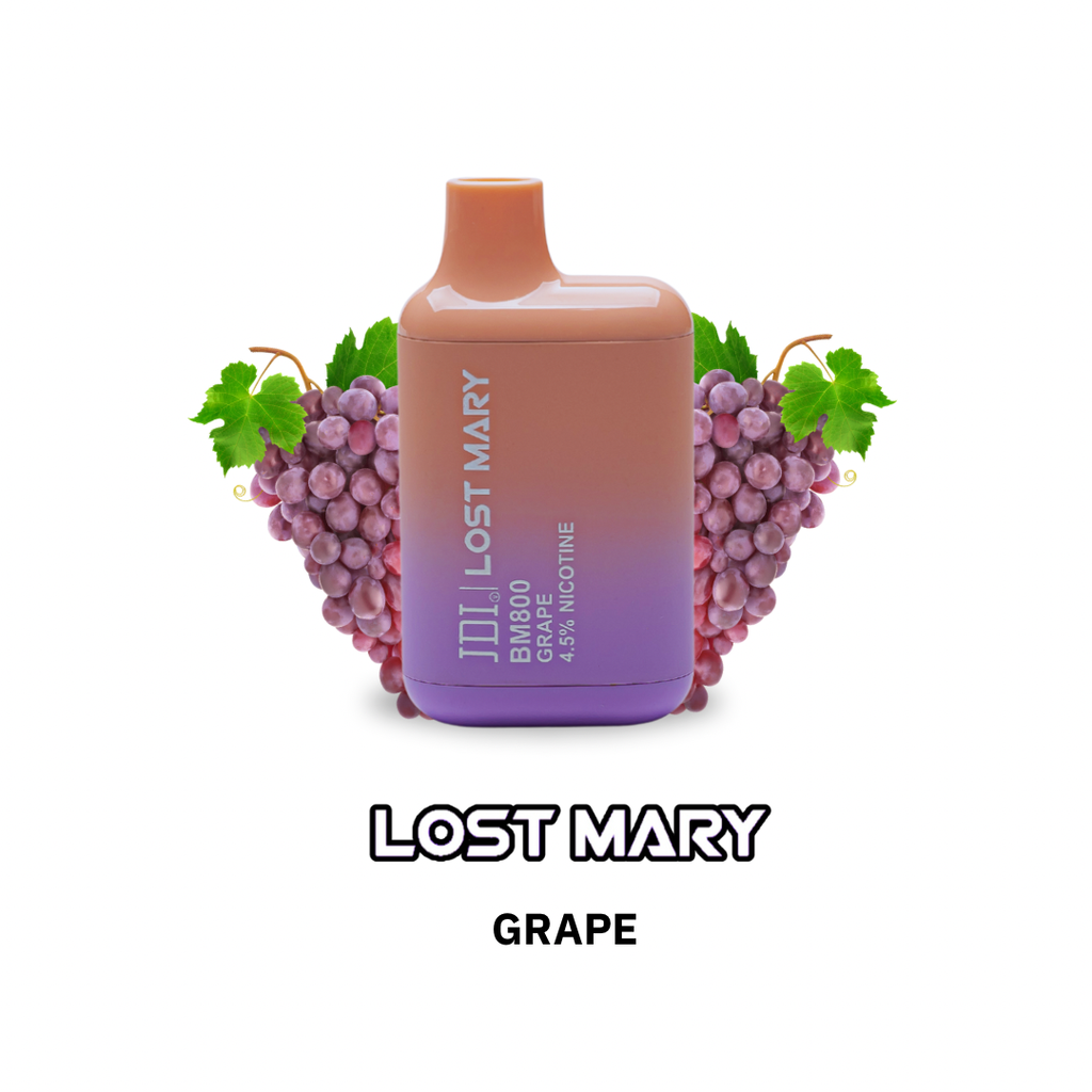 JDI LOST MARY BM-800PUFF-45MG-GRAPE
