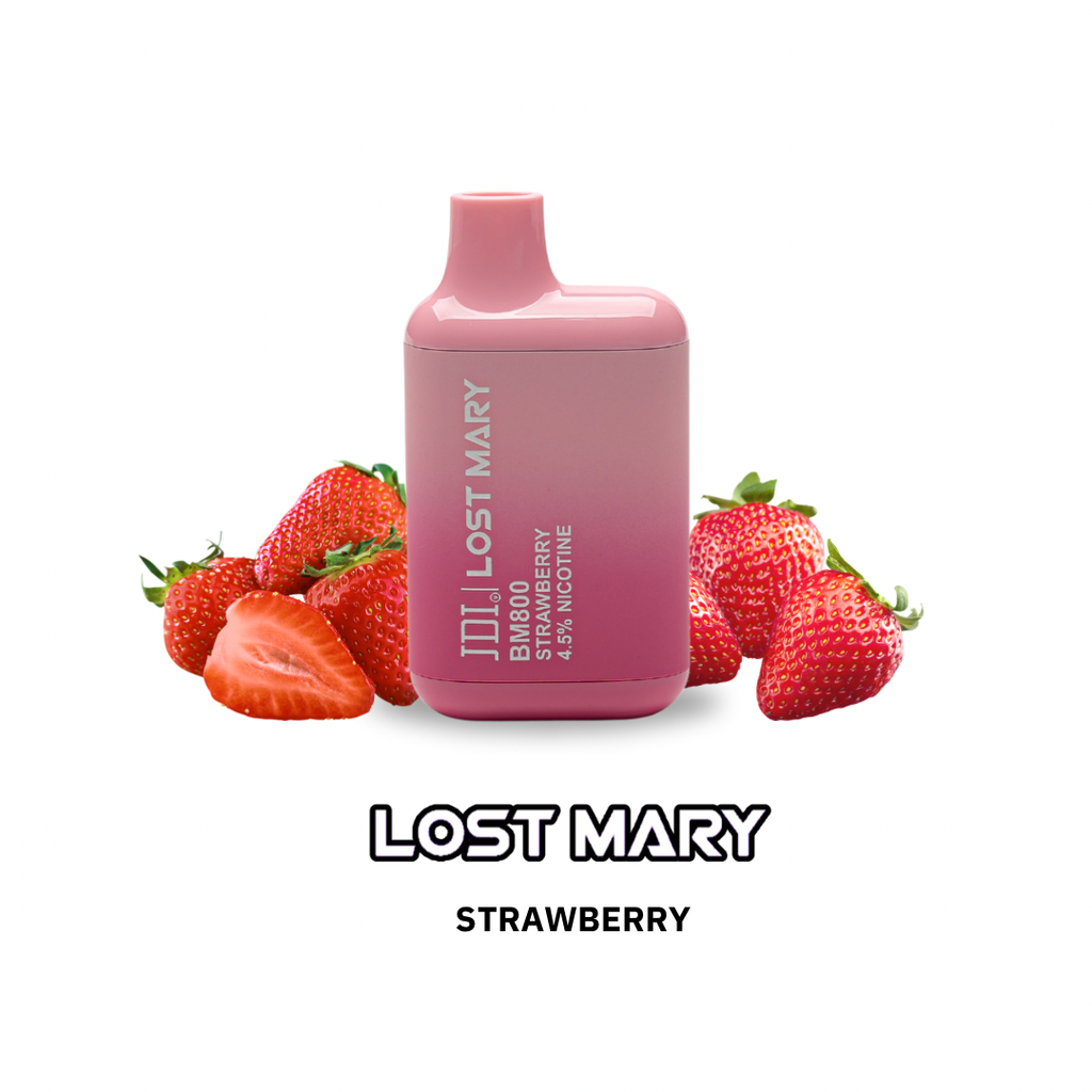 JDI LOST MARY BM-800PUFF-45MG-STRAWBERRY