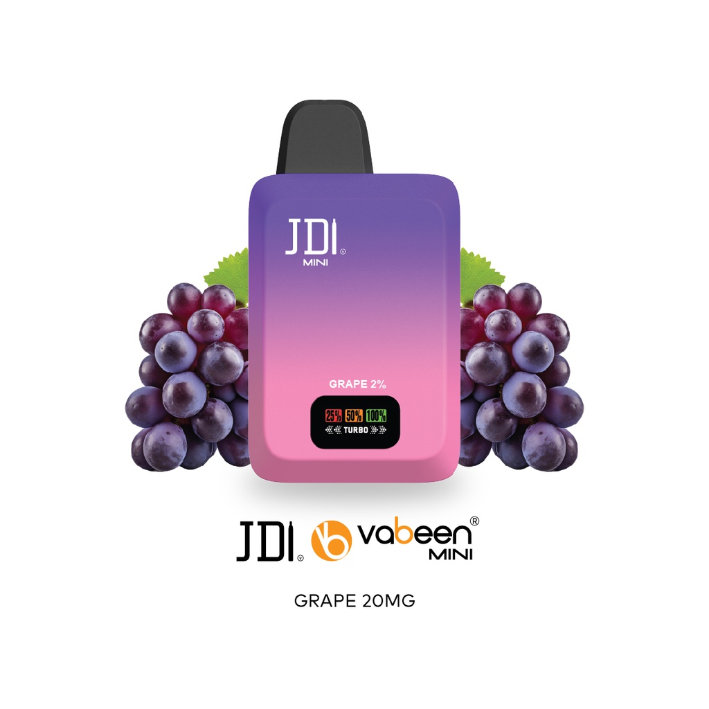 JDI VABEEN MINI-900PUFF-20MG-GRAPE