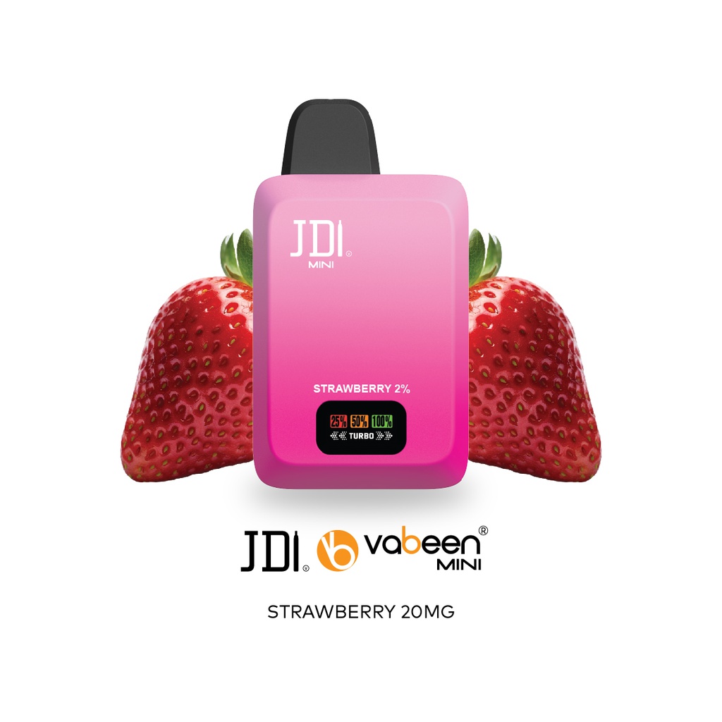 JDI VABEEN MINI-900PUFF-20MG-STRAWBERRY