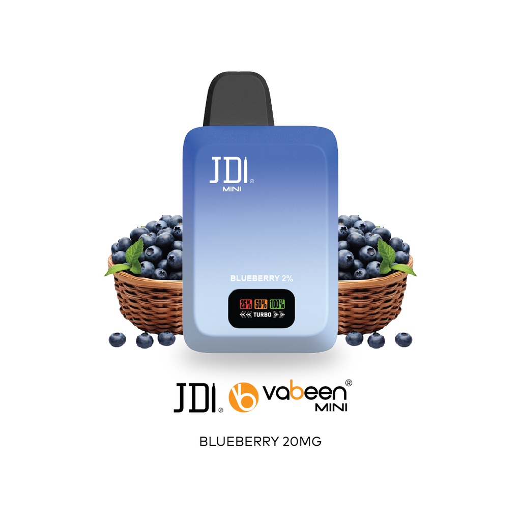 JDI VABEEN MINI-900PUFF-20MG-BLUEBERRY