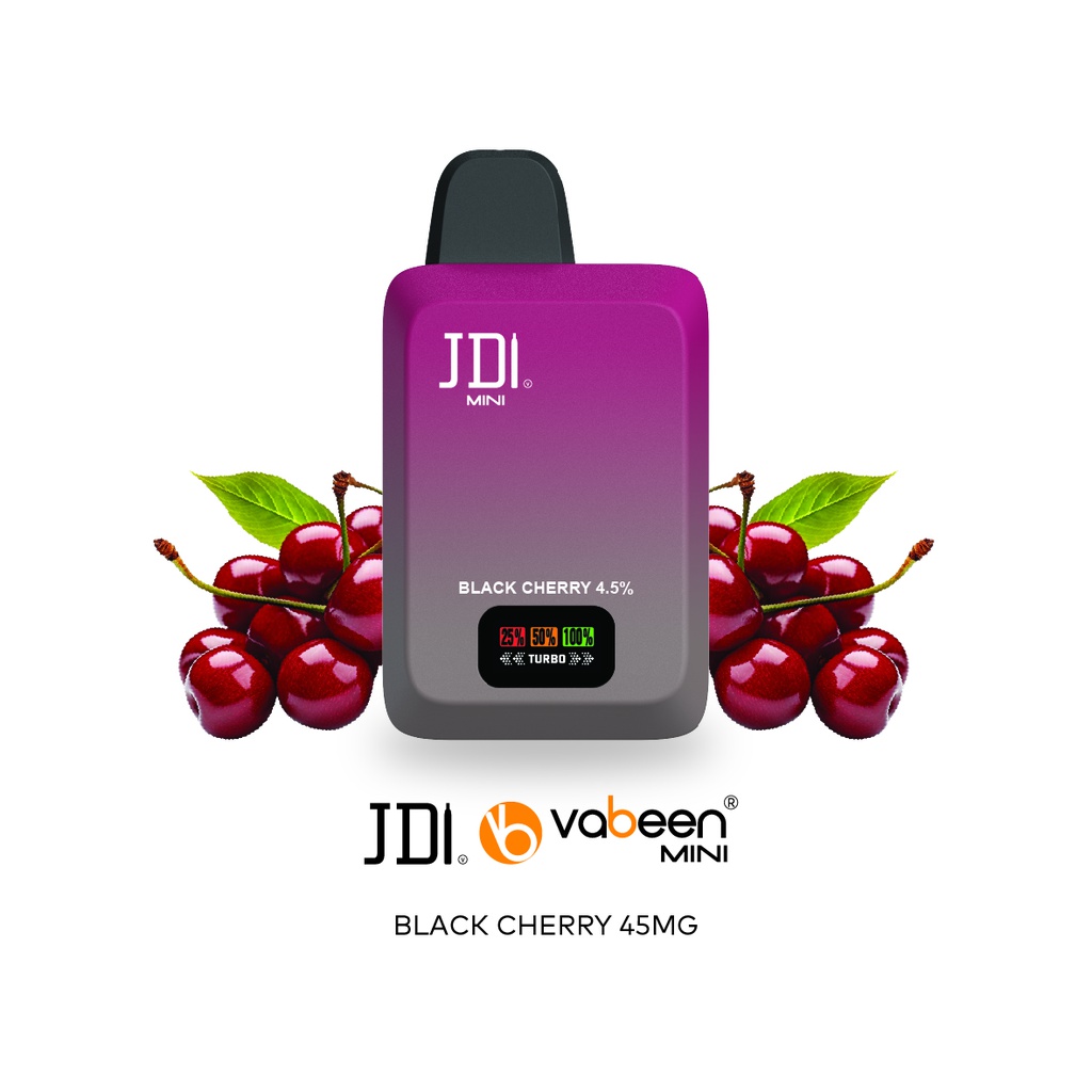 JDI VABEEN MINI-900PUFF-45MG-BLACK CHERRY