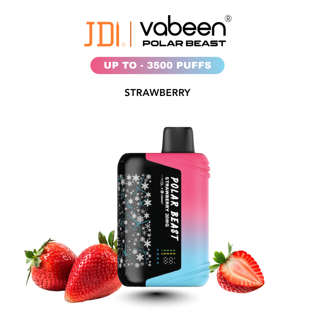 JDI POLAR BEAST-35000PUFF-20MG-STRAWBERRY
