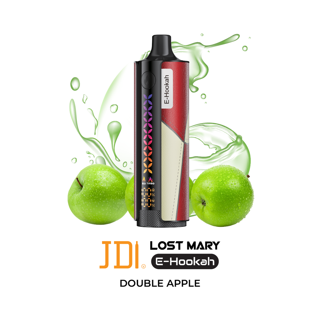JDI LOST MARY E HOOKAH-30000PUFF-6MG-DOUBLE APPLE