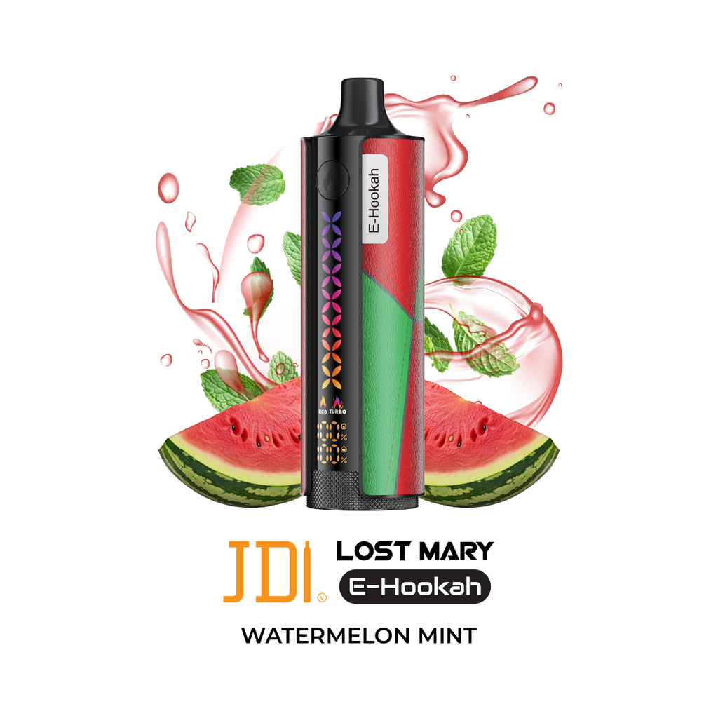 JDI LOST MARY E HOOKAH-30000PUFF-6MG-WATERMELON MINT