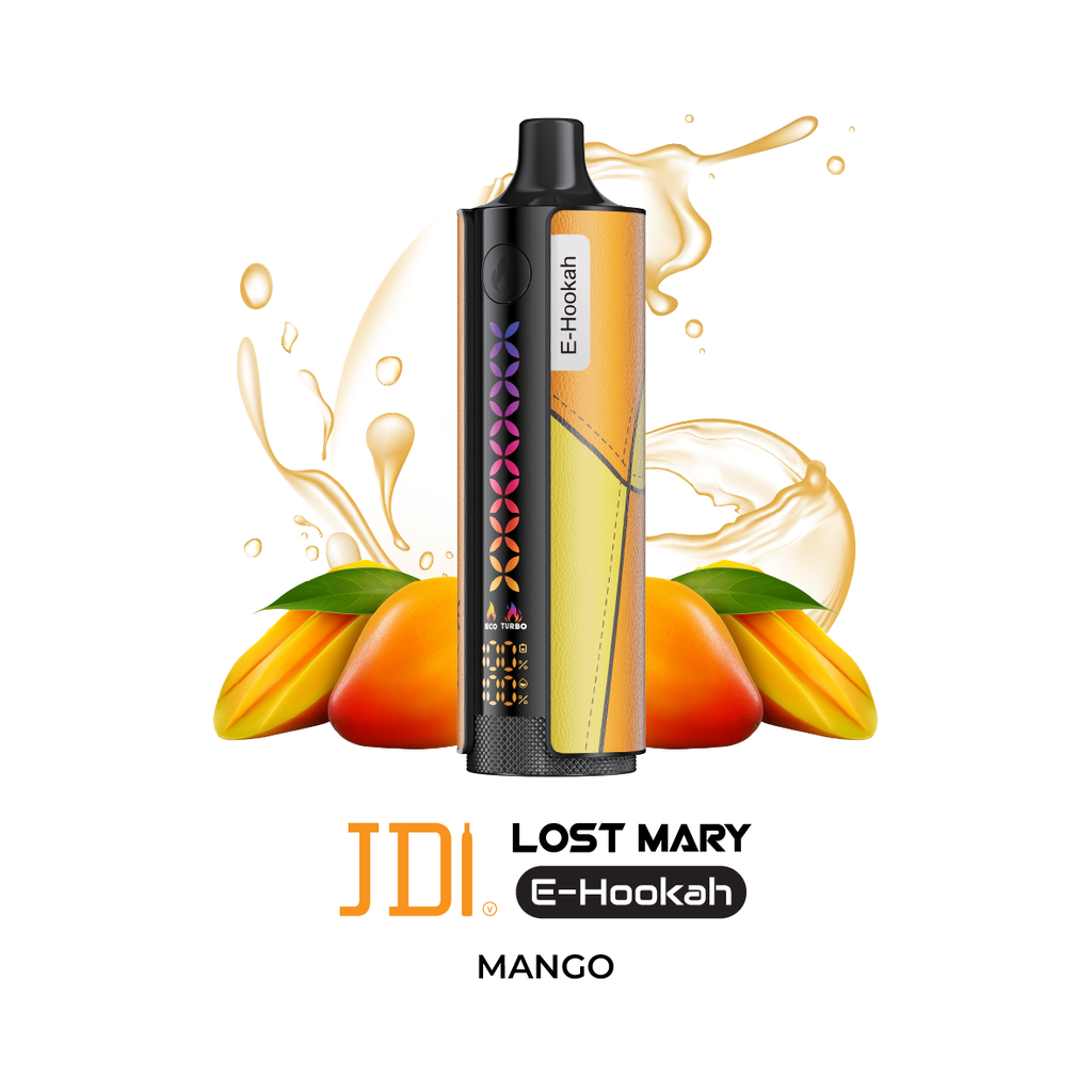 JDI LOST MARY E HOOKAH-30000PUFF-6MG-MANGO