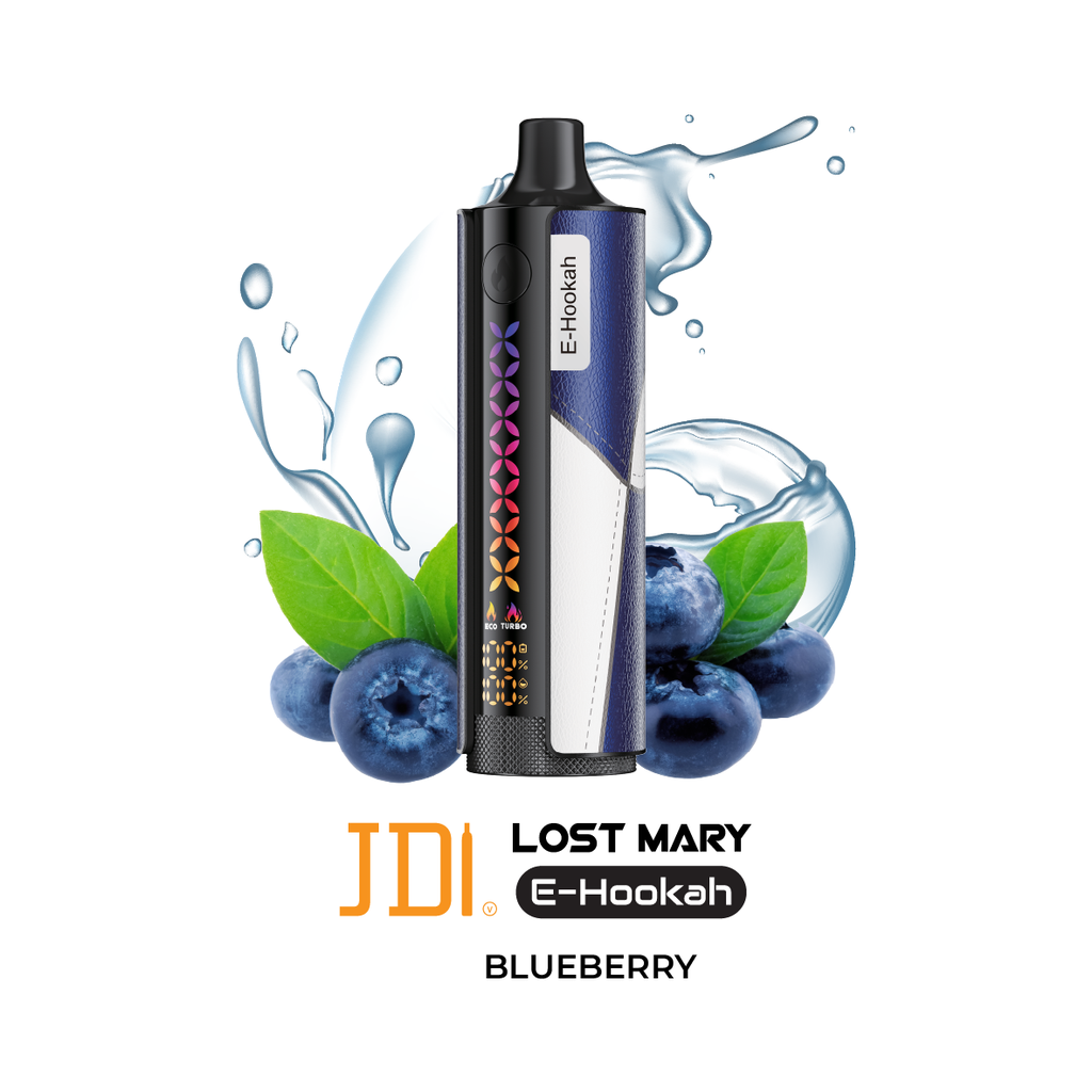 JDI LOST MARY E HOOKAH-30000PUFF-6MG-BLUEBERRY