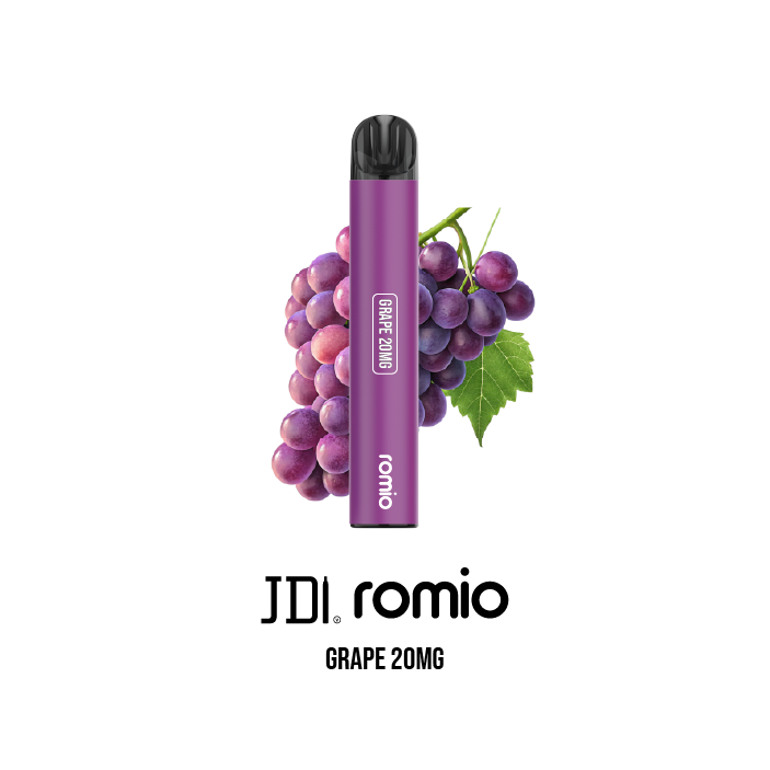 JDI ROMIO ONE-900PUFF-20MG-GRAPE