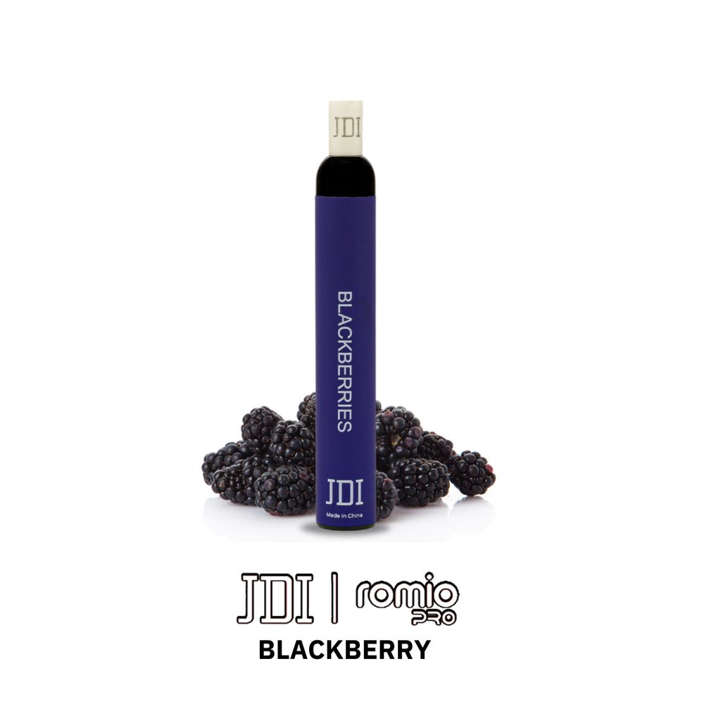 JDI ROMIO PRO-500PUFF-20MG-BLACKBERRY