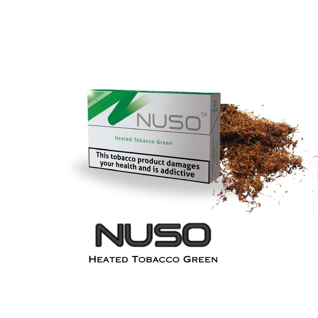 NUSO GREEN HEATED 20STICKS