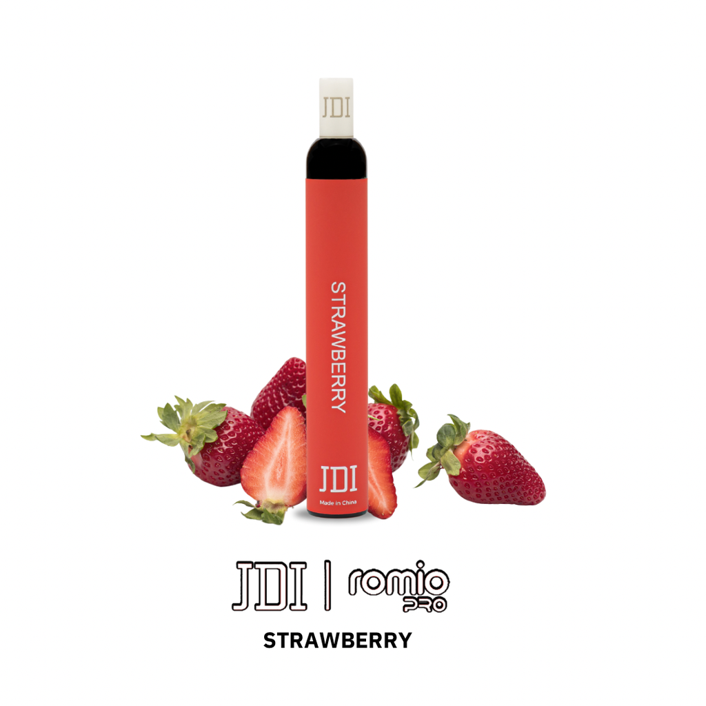JDI ROMIO PRO-500PUFF-20MG-STRAWBERRY