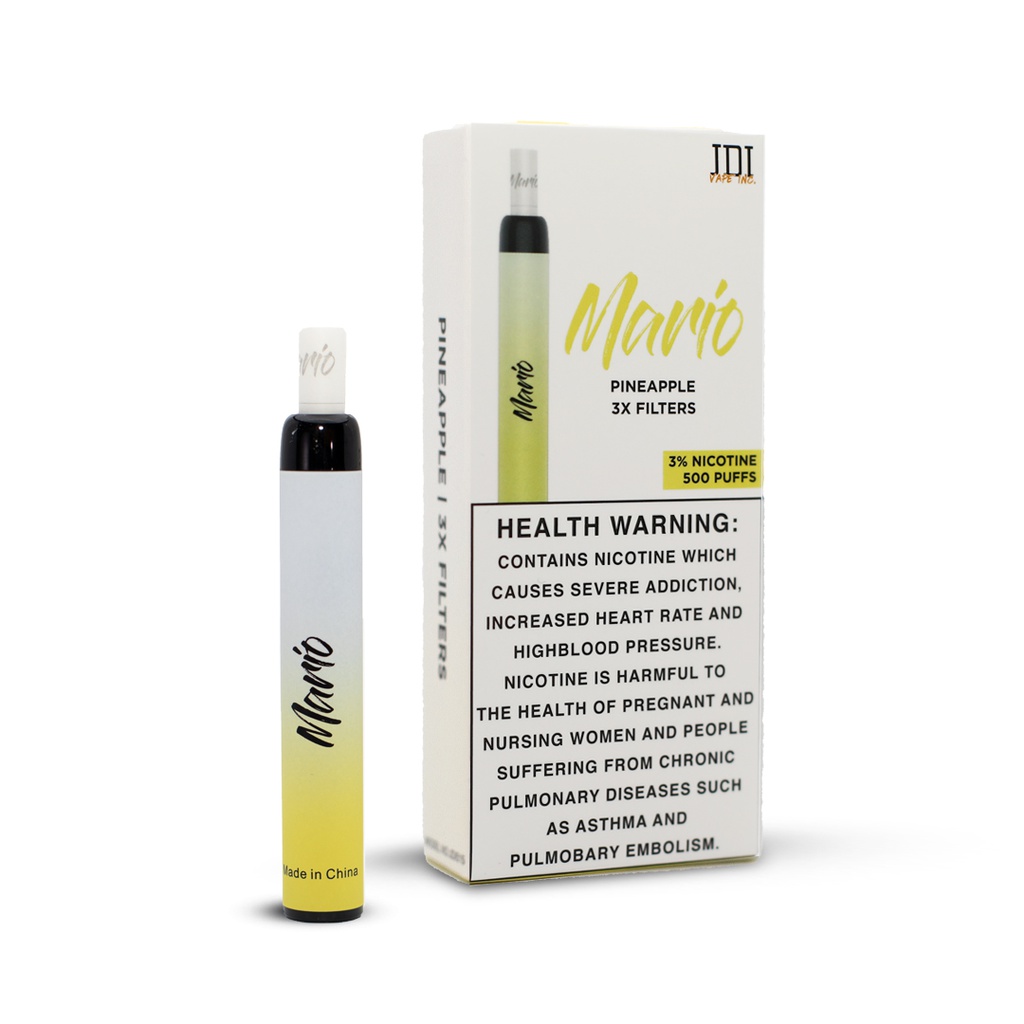 MARIO DISPOSABLE PINEAPPLE | Kuwait Vape Center