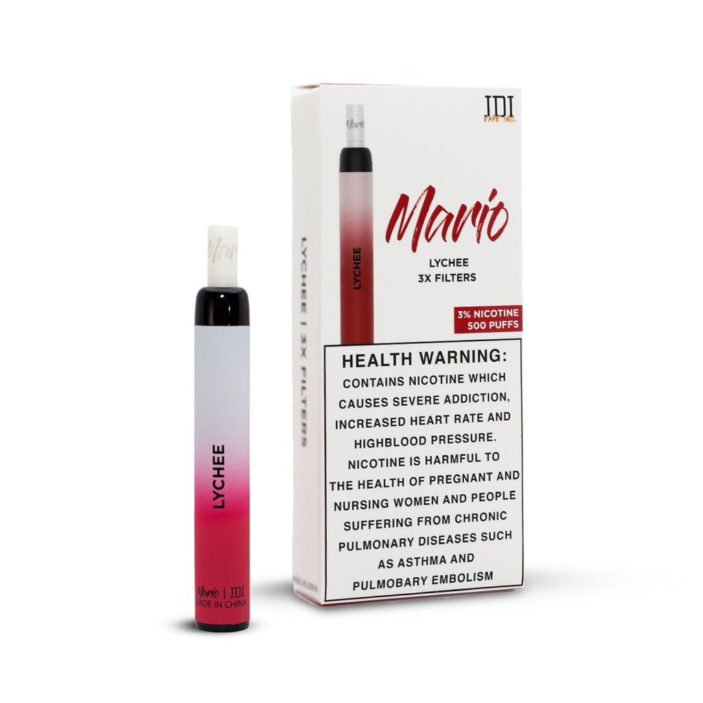 MARIO DISPOSABLE LYCHEE | Kuwait Vape Center