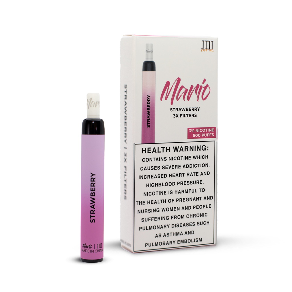 MARIO DISPOSABLE KIWI STRAWBERRY | Kuwait Vape Center